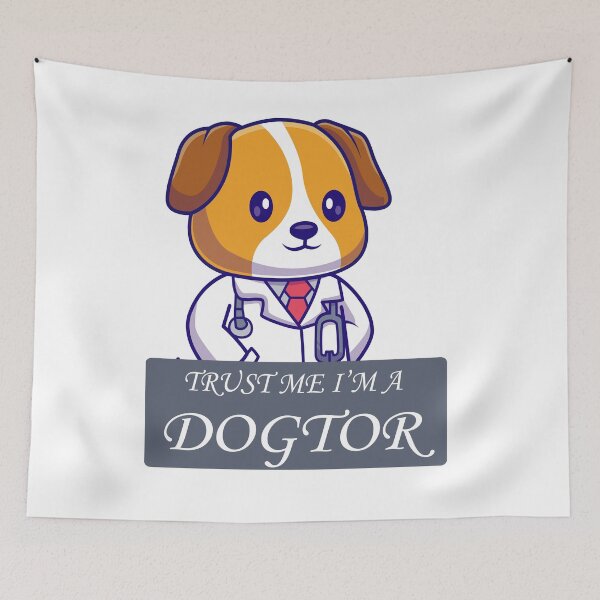 Item preview, TRUST ME I’M A DOGTOR designed and sold by BRoukia.