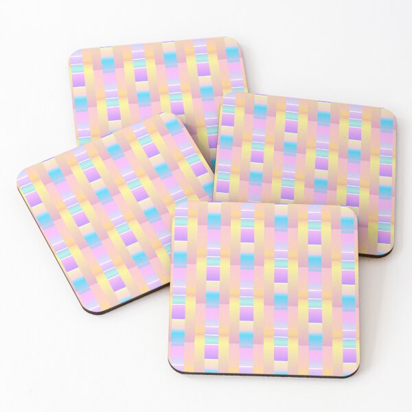 Item preview, Pastel color tile pattern | pastel color pattern designed and sold by lausn.