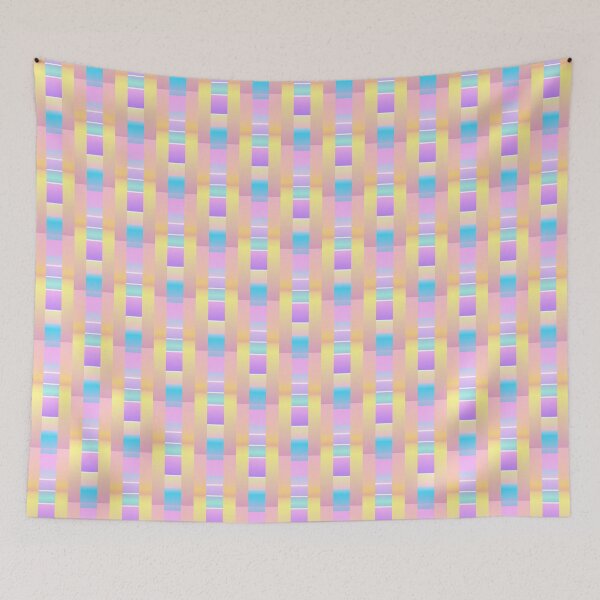 Item preview, Pastel color tile pattern | pastel color pattern designed and sold by lausn.