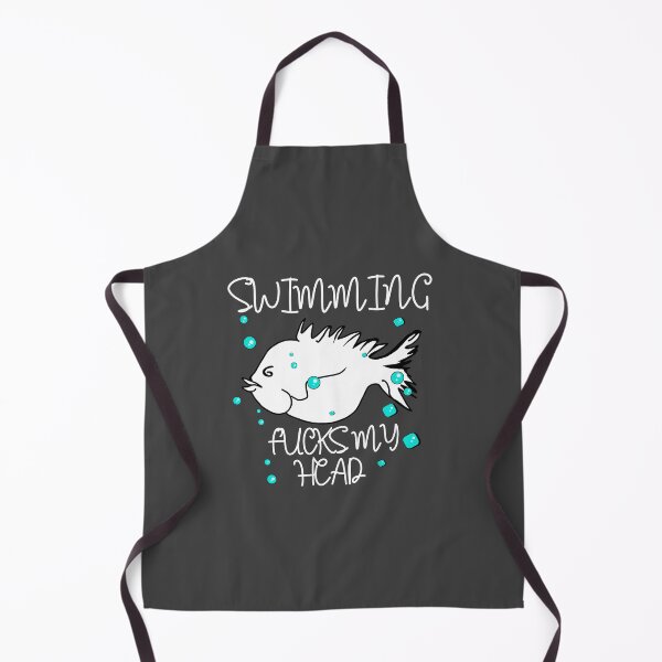Item preview, Swimming fucks my head funny swimming saying designed and sold by vibeno1.