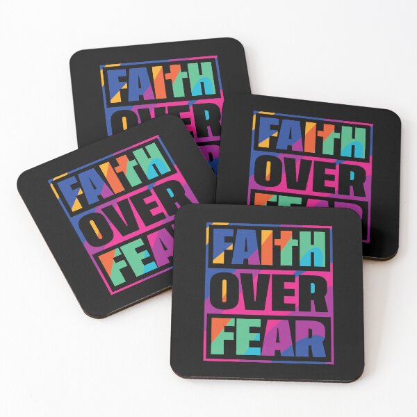 Item preview, Christian Quote Faith Over Fear Typography designed and sold by bolimj.