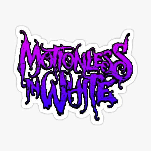 "Motionless in White Logo" Sticker for Sale by OUTofBUSINESS Redbubble