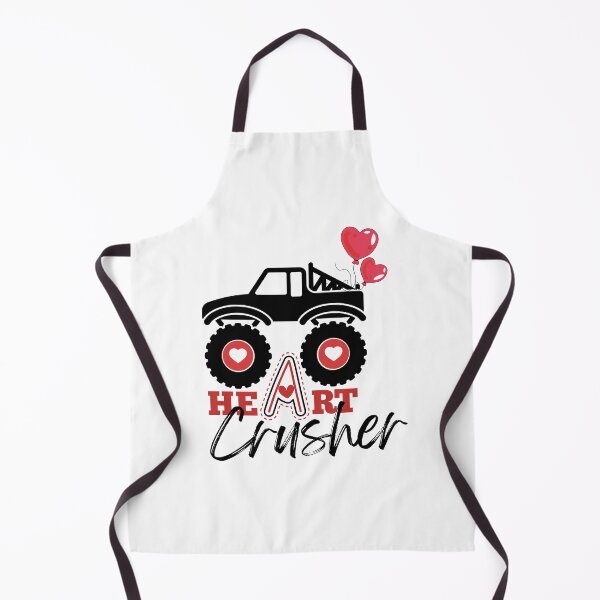 Item preview, Kids I Crush Hearts Monster Truck Toddler Boys Valentines| Kids Valentines Day Monster Truck Boys Toddler Heart Crusher designed and sold by droolingdreams.
