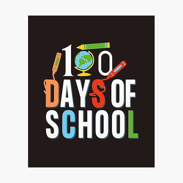 Item preview, 100 days of school t-shirt,100 days of school celebration party t-shirts,  designed and sold by NinaCreator.