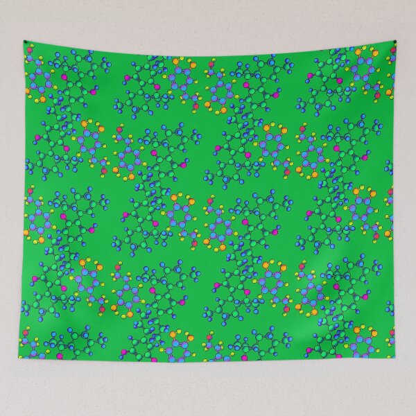 Item preview, Dopamine & THC Molecules: Ease & Forgetting  designed and sold by FreyStrandDraws.