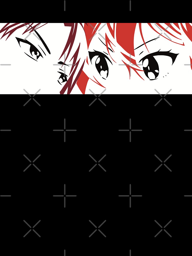 Tomo Aizawa and Junichirou Kubota Eyes from Tomo chan Is a Girl or Tomo-chan  wa Onnanoko! Anime (Minimalist Style) Sticker for Sale by Animangapoi