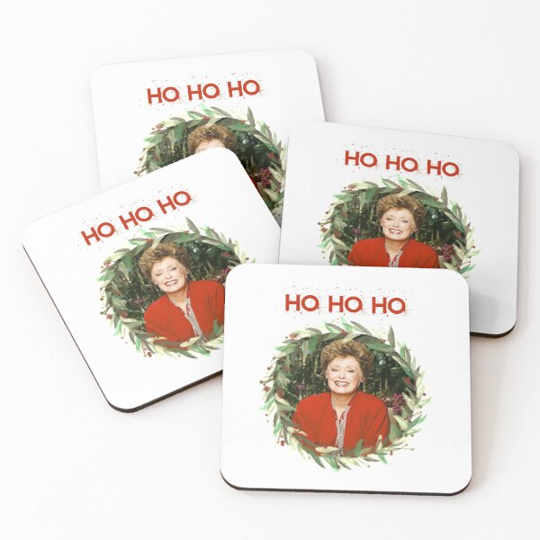 Item preview, HO HO HO - Blanche Devereaux Christmas from the Golden Girls (Red) designed and sold by LegendaryLGBT.