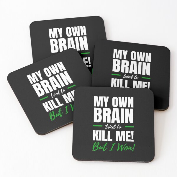 Item preview, My Own Brain Tried To Kill Me, But I Won | Traumatic Brain Injury Awareness designed and sold by Simple429.