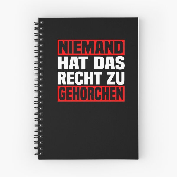 Artikelvorschau, Kopie von nobody has the right to obey entworfen und verkauft von blankshirt.