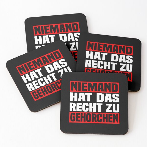 Artikelvorschau, Kopie von nobody has the right to obey entworfen und verkauft von blankshirt.