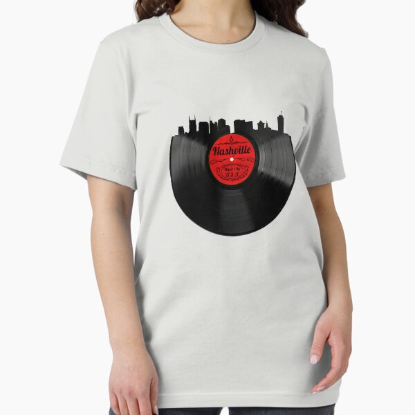 Artikel-Vorschau von Nashville Tennessee Vinyl-Schallplatte Vintage Skyline Design, designt und verkauft von TNDesignStudio.