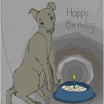 Artwork thumbnail, Happy Birthday by Jaana Day