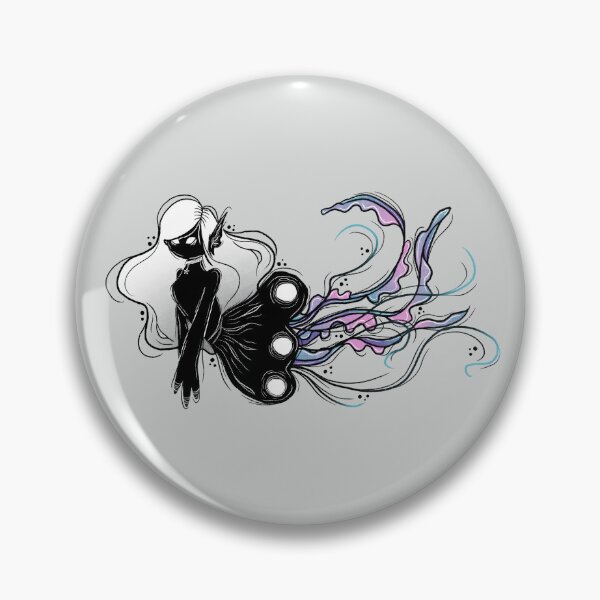 Item preview, Jellyfish Mermaid | Creepy Cute designed and sold by TinyKatCreative.
