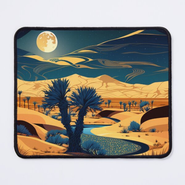 Item preview, Desert at night designed and sold by Cheese Design Studio.