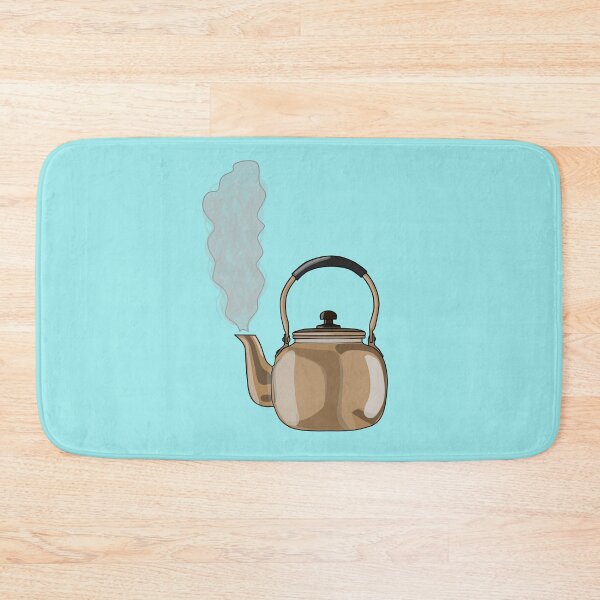 Item preview, Stovetop or hob kettle cartoon illustration designed and sold by Misscartoon.
