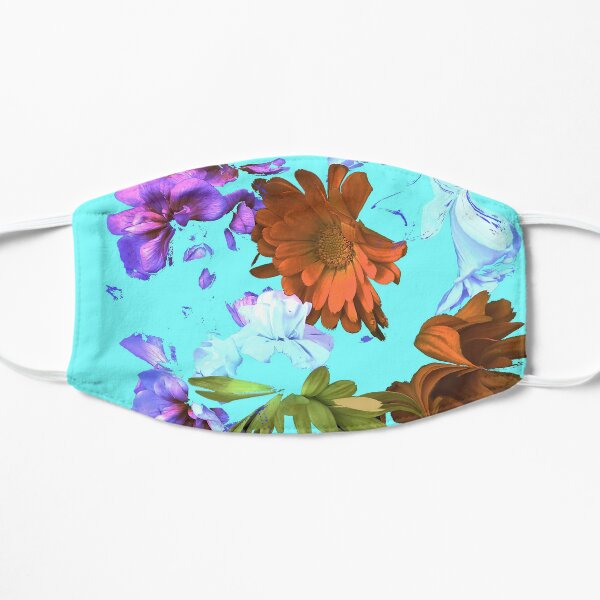 Floating Flowers Flat Mask