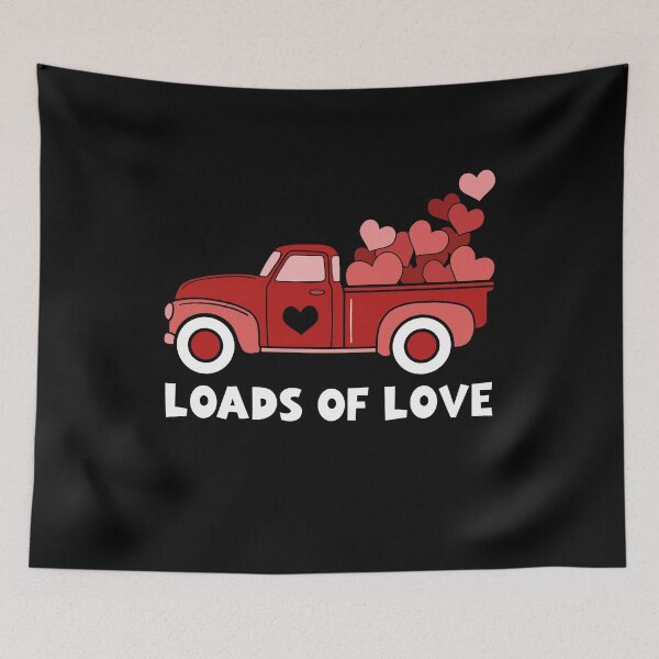 Item preview, Loads Of Love Red Truck designed and sold by justie1977.