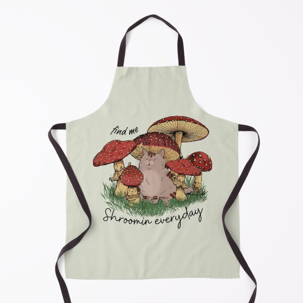 Item preview, Find Me Shroomin Everyday. For a mushroom farmer, for cat lover, for a mushroom forager. designed and sold by Wentoo.