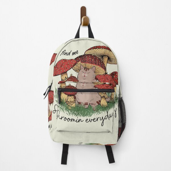 Item preview, Find Me Shroomin Everyday. For a mushroom farmer, for cat lover, for a mushroom forager. designed and sold by Wentoo.