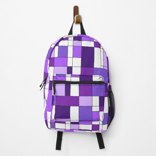 Item preview, Mondrian Inspired Purple designed and sold by The Plaid Garden.