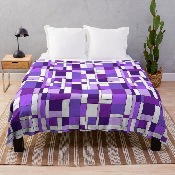 Item preview, Mondrian Inspired Purple designed and sold by wittythings.