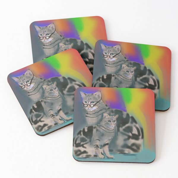 Item preview, Funny cats designed and sold by Jacinta hunt.