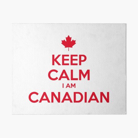 Artikel-Vorschau von KEEP CALM I AM CANADIAN Canada, designt und verkauft von eyesblau.