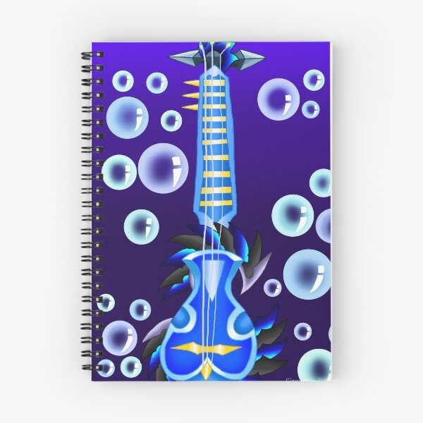 Item preview, Fusion Keyblade Guitar #99 - Leviathan & Demyx's Sitar designed and sold by FieryWindWaker.