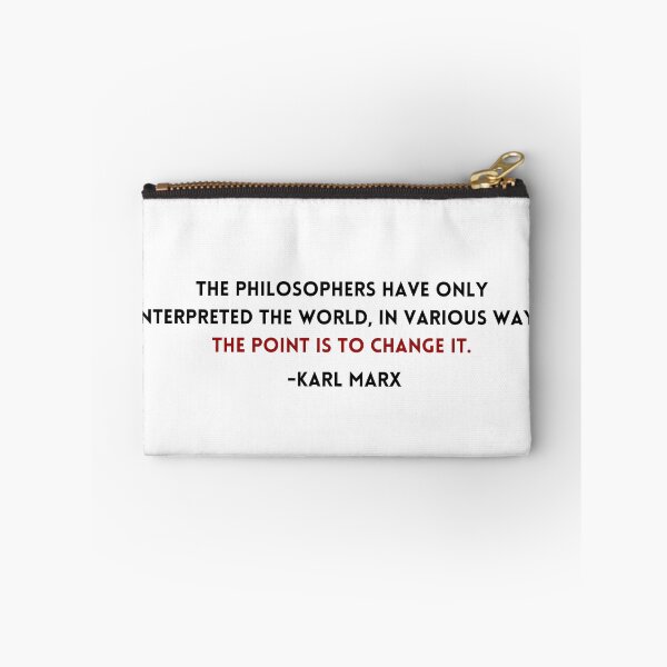 Item preview, Karl Marx Philosophers Quote designed and sold by BluebellPainter.