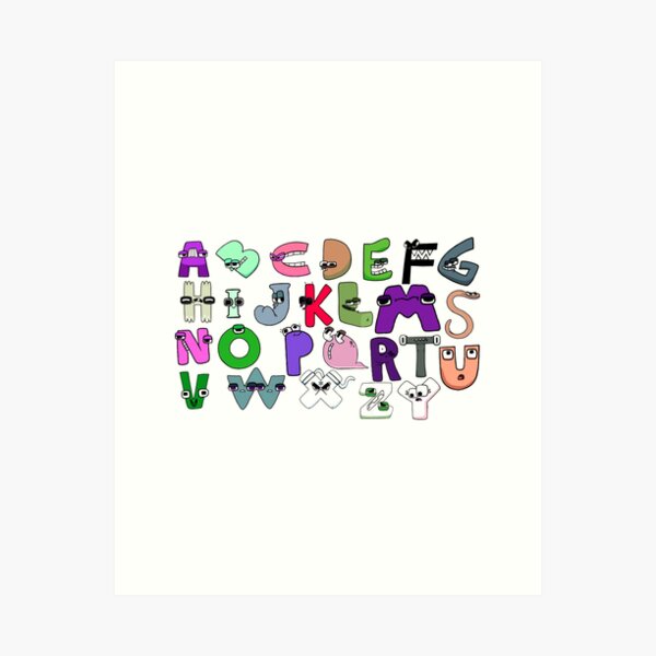 Alphabet Lore Latter N Art Print for Sale by TheHappimess