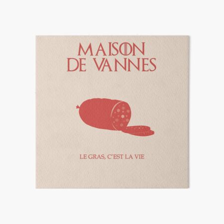 Maison de Vannes - Kaamelott Impression rigide