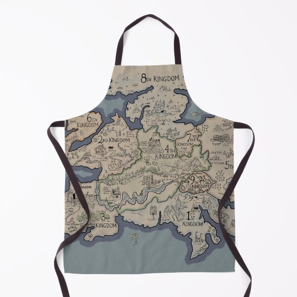 Item preview, The 10th Kingdom Map designed and sold by Jewelia Howard.