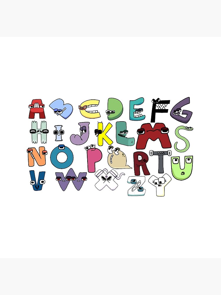 Funny Alphabet Lore Letter A - Alphabet Letters - Pillow