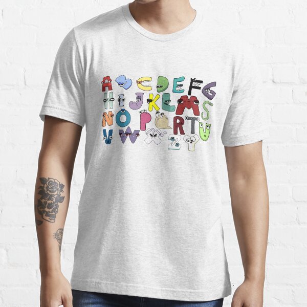 F & N Alphabet Lore Human Fan Kids - Alphabet - Kids T-Shirt