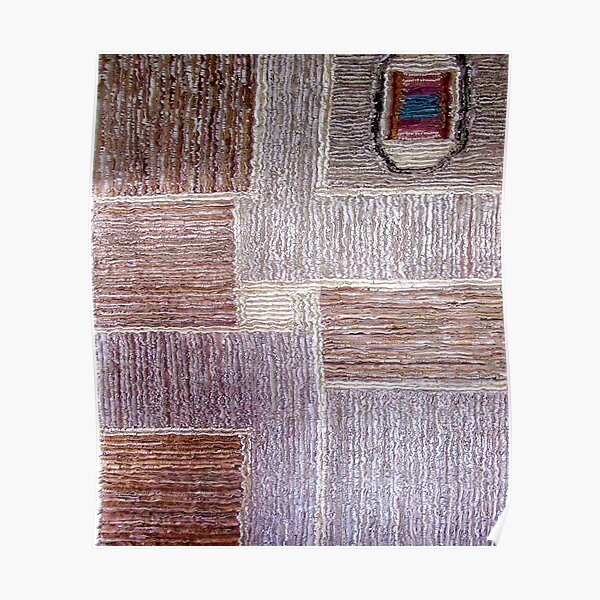 Original leather carpet craft Poster