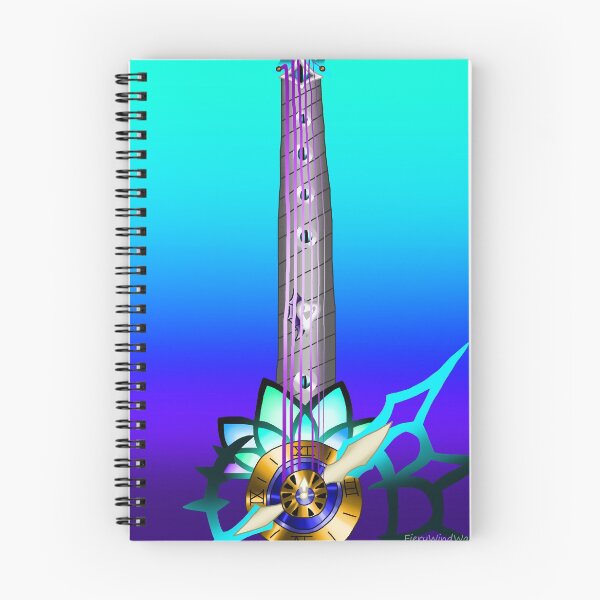 Item preview, Fusion Keyblade Guitar #100 - Mirage Split Reality Shift & Young Xehanort's Keyblade designed and sold by FieryWindWaker.