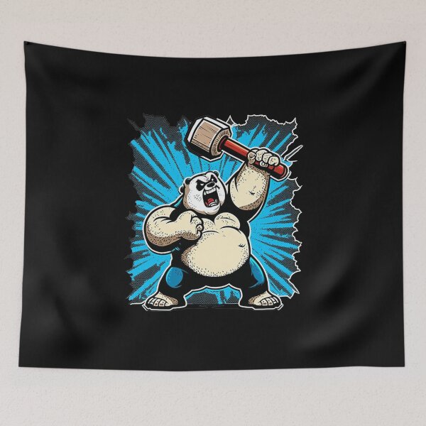 Item preview,  WWF Panda Wrestling, Gift For Wrestling Fans And Panda Lovers designed and sold by tsportdesign.