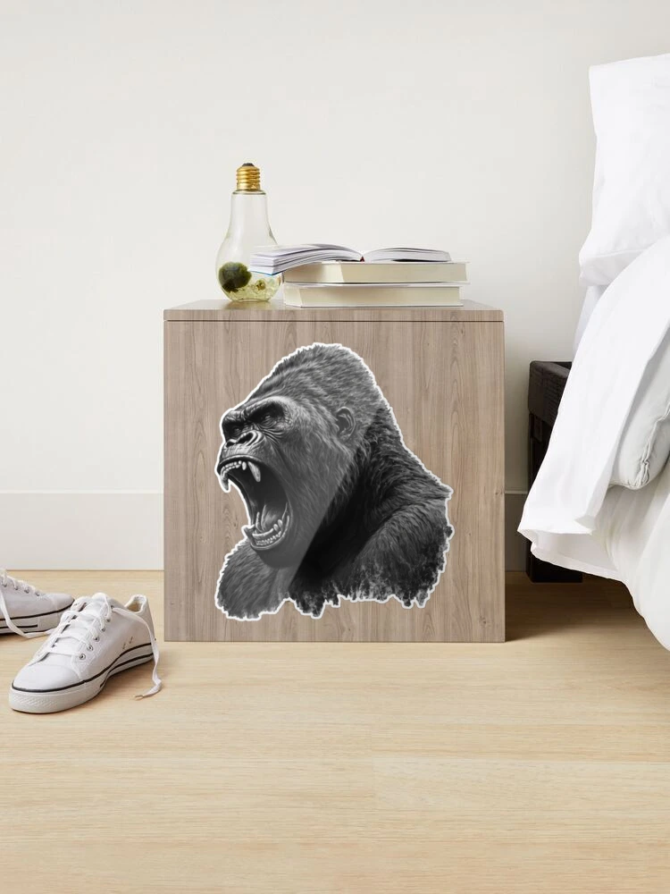 Grumpy Gorilla Pillow – The Morning P