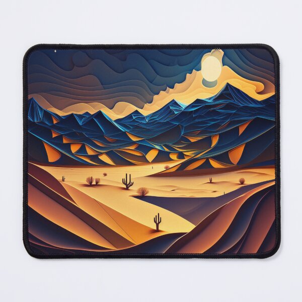 Item preview, Desert at night designed and sold by Cheese Design Studio.