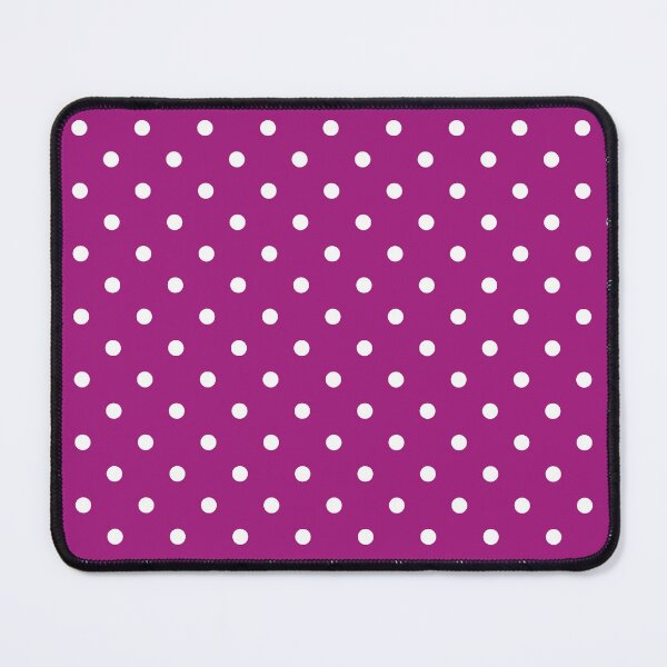 Item preview, White Polka Dots on Purple Background designed and sold by starrylite.