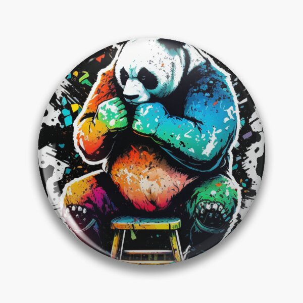 Item preview,   WWF Panda Wrestling, Gift For Wrestling Fans And Panda Lovers designed and sold by tsportdesign.