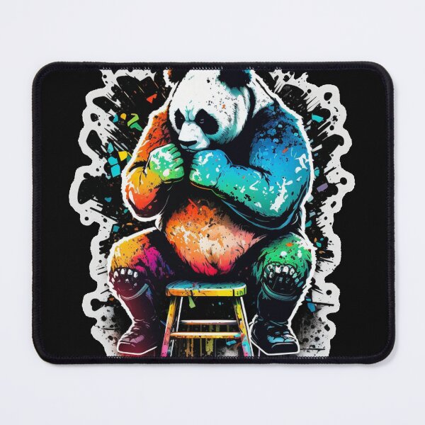 Item preview,   WWF Panda Wrestling, Gift For Wrestling Fans And Panda Lovers designed and sold by tsportdesign.