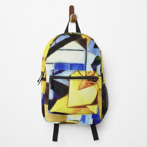 Item preview, Yellow Rose In Yellow Vase Geometric Still Life designed and sold by taiche.