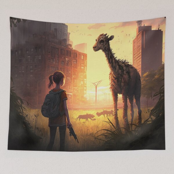 Item preview, Ellie and giraffe designed and sold by MystiS.