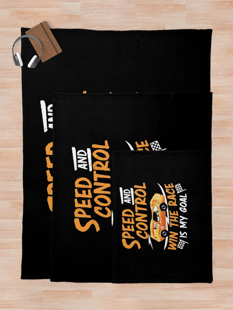 Thumbnail 5 of 6, Throw Blanket, Slot Car Racing Speed And Control Rc Cars designed and sold by StrongShirts.