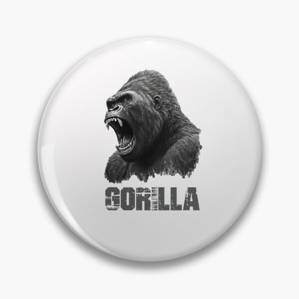 Item preview, Mountain Gorilla (Angry Ape Merchandise) designed and sold by Brockinator.