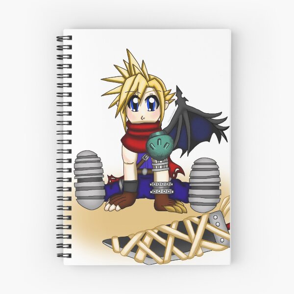 Item preview, Lil' Cloud (Kingdom Hearts) designed and sold by FieryWindWaker.