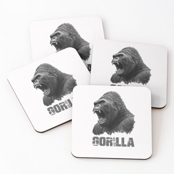 Item preview, Mountain Gorilla (Angry Ape Merchandise) designed and sold by Brockinator.