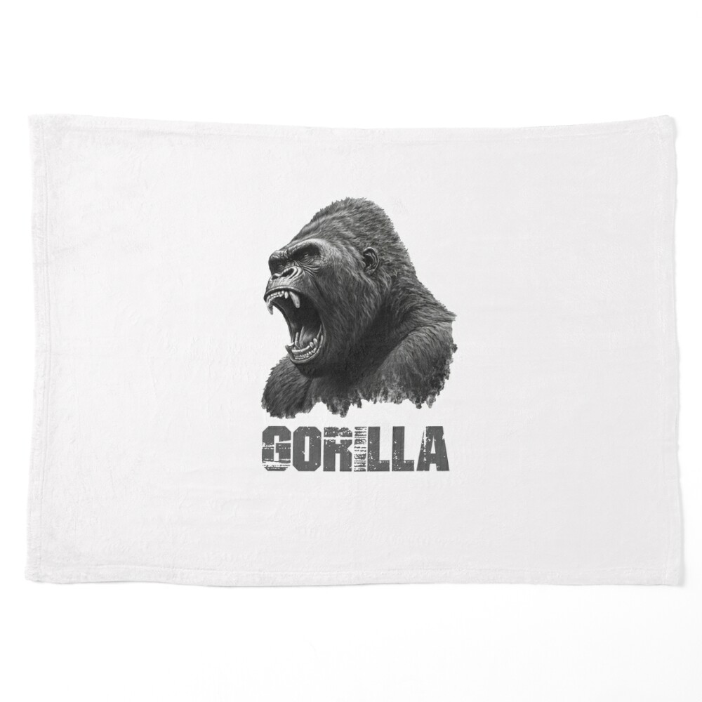 ANGRY GORILLA Home Blanket