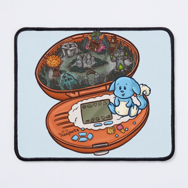 Item preview, Haunted Woods Kacheek Pocket Neopet designed and sold by Jewelia Howard.